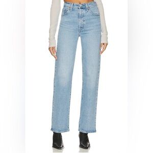 LEVIS ribcage straight jeans